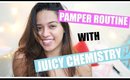 Relaxed Pamper session with Juicy Chemistry Products