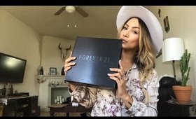 FOREVER21 UNBOXING (LIVE)