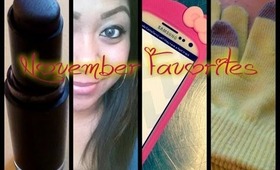 NOVEMBER FAVORITES