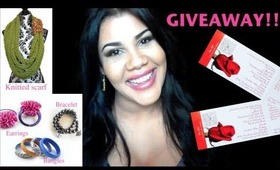 2 GIVEAWAYS!! JEWELLERY & VALENTINE'S DAY DINNER