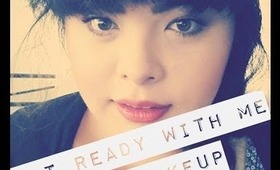 Get Ready with me | University makeup