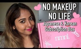 NO MAKEUP NO LIFE Japanese & Korean Beauty Subscription Box Unboxing OCTOBER 2019 | Stacey Castanha