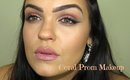 Coral Prom Makeup
