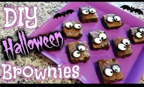 DIY Halloween Googly Eyes Brownies │ Homemade Halloween Treats
