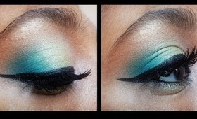 Shimmery Gorgeous Green Look