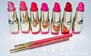 Milani Color Statement Lipsticks in Pinks and Corals and Ultra Fine liners