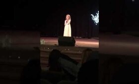 Samantha’s first talent show