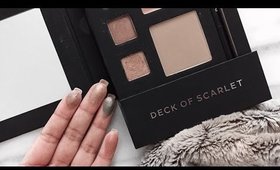 DECK OF SCARLET MAKEUP TUTORIAL/FIRST LOOK