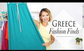 Greece Fashion Finds ( HAUL ) | ANNEORSHINE