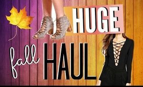 HUGE Fall Clothing Haul & Try On! Windsor, Jeffrey Campbell, Steve Madden