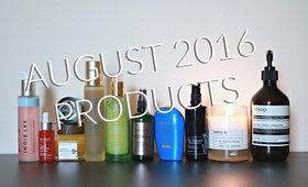 August 2016 Products