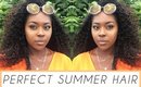 Perfect Summer Hair | Face Beauty || Aliexpress | Malaysian Tight Curly Review