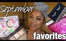 CHATTY SEPTEMBER FAVORITES 2018... OHHH and FAILS + Ipsy Makeup Bag GIVEAWAY || MelissaQ