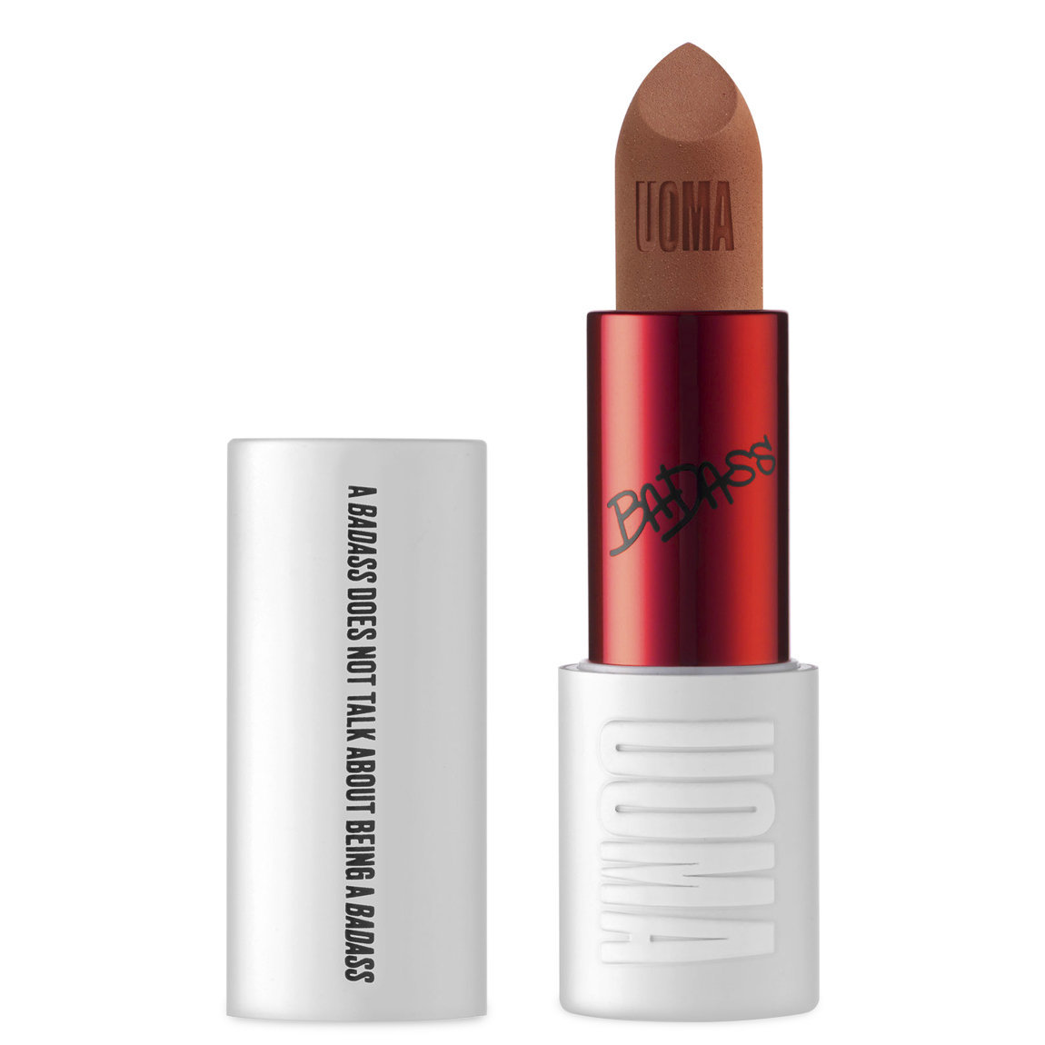 UOMA Beauty BadAss Icon Matte Lipstick Angela alternative view 1 - product swatch.