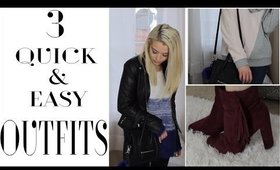 3 EASY WINTER OUTFITS IDEAS + FREE SHOE GIVEAWAY