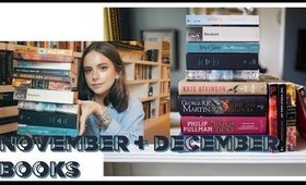 NOVEMBER + DECEMBER 2019 BOOKS | sunbeamsjess