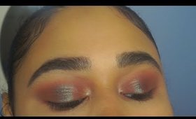 QUICK & EASY Blue/Brown Warm Eye Look | Lyiah xo