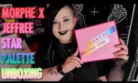 MORPHE X JEFFREE STAR EYESHADOW PALETTE UNBOXING & FIRST THOUGHTS