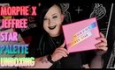 MORPHE X JEFFREE STAR EYESHADOW PALETTE UNBOXING & FIRST THOUGHTS