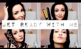 ♥ Get Ready With Me ♥ Makeup, Hair & Nails