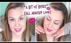 "A Bit of Berry" Fall Makeup Look