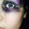 I did Halloween eye makeup