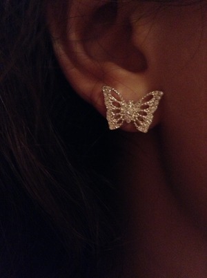 Butterfly earrings
