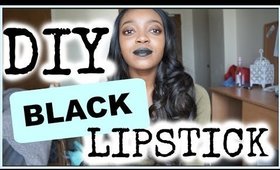 DIY Black Lipstick