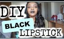 DIY Black Lipstick