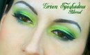 Makeup Tutorial - Green Eyeshadow with Kat Von D Remix Pallet