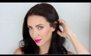 How to wear hot pink lips!