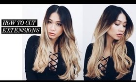 How to Cut Your Extensions | HAUSOFCOLOR