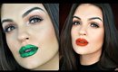 DIY GLITTER LIPS | Holiday Makeup Tutorial 2016