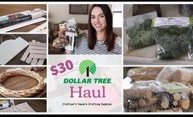 Dollar Tree Haul | Budget Crafting Supplies