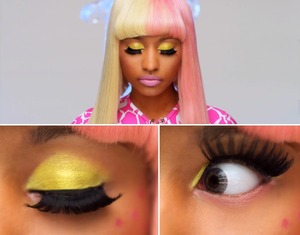 Nicki's Superbass MV eye look 💕