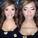 Prom Makeup & Hair by me! 