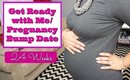 Get Ready with Me/24 Weeks Pregnant Update - First Baby!