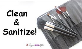How to Clean Your Make-Up Brushes at Home | SuperWowStyle