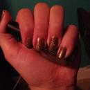 Ombre Look With Glitter