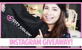 City Color Instagram Giveaway!!