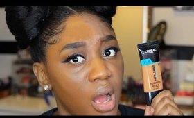 NEW L' Oreal Pro Glow Foundation on Oily Skin | Demo & Review