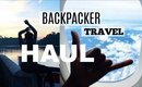 HUGE BACKPACKER TRAVEL HAUL // DECATHLON | JANET NIMUNDELE