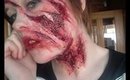 Attacked by a Werewolf!! Special FX Makeup Tutorial