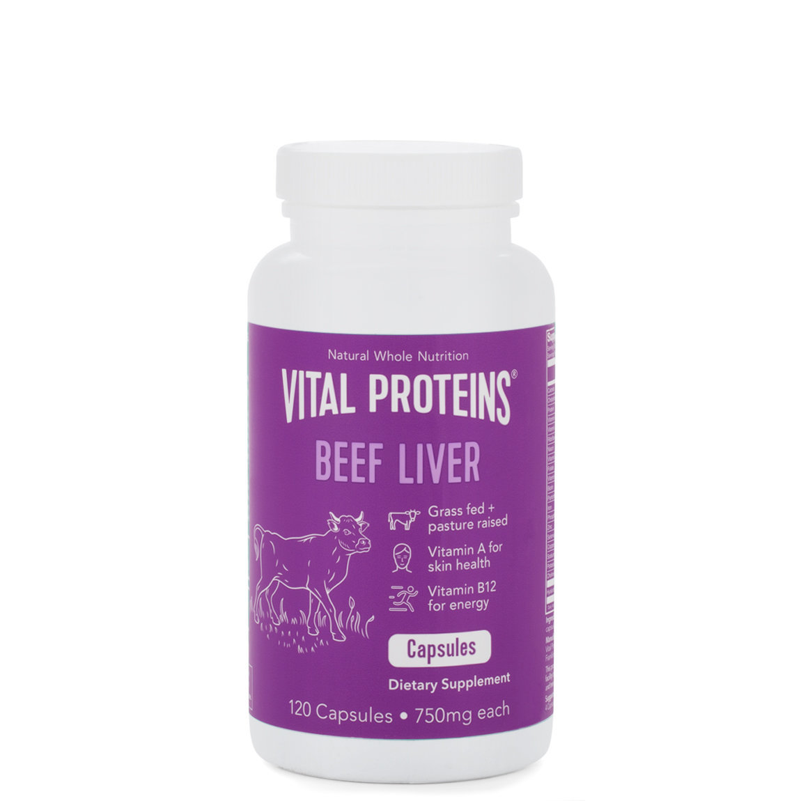 Vital Proteins Beef Liver Capsules alternative view 1 - product swatch.