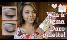 Corals for FALL Makeup Tutorial ♥ & WIN a SIGMA Dare Palette!