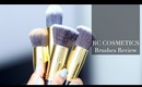 RC Cosmetics Brushes Review | Kalei Lagunero
