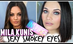 Sexy Brown Smokey Eyes | MILA KUNIS INSPIRED Makeup Tutorial