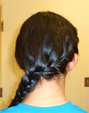 French-style Katniss braid