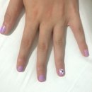Lavender nails 