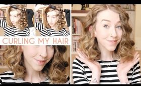 How I Curl My Hair (Short & Thick Hair)